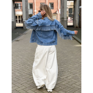 Veste en jeans Kaelya - Bleu
