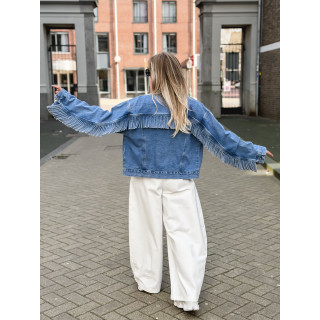 Veste en jeans Kaelya - Bleu