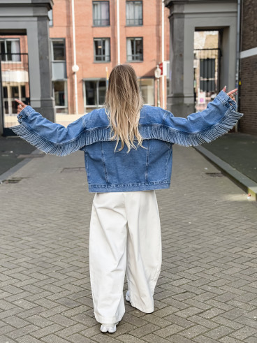 Veste en jeans Kaelya - Bleu Veste en jeans Kaelya - Bleu