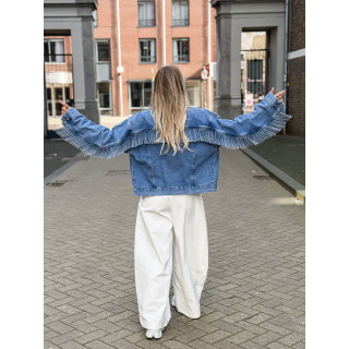 Veste en jeans Kaelya - Bleu