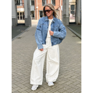 Veste en jeans Elvina - Bleu