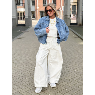 Veste en jeans Elvina - Bleu