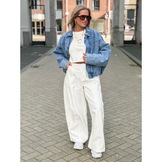 Veste en jeans Elvina - Bleu