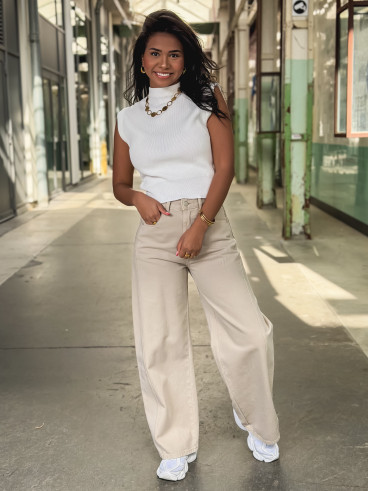 Jeans Bleona - Beige