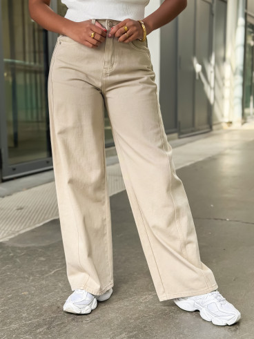 Jeans Bleona - Beige