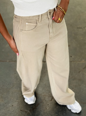 Jeans Bleona - Beige