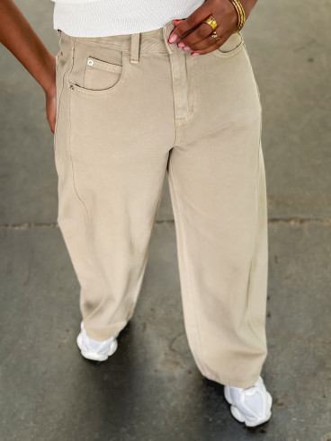 Jeans Bleona - Beige