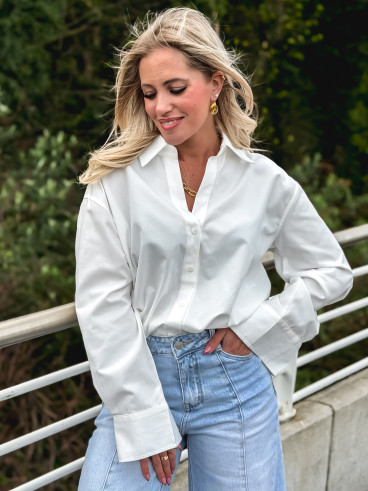 Chemise Salima - Blanc Chemise Salima - Blanc