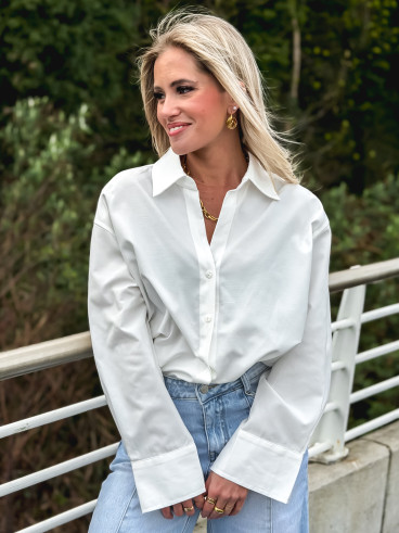 Chemise Salima - Blanc Chemise Salima - Blanc