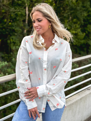 Chemise Burano - Blanc