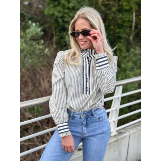 Chemisier Yavana -  Marine