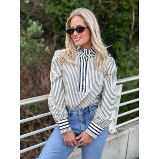 Chemisier Yavana -  Marine