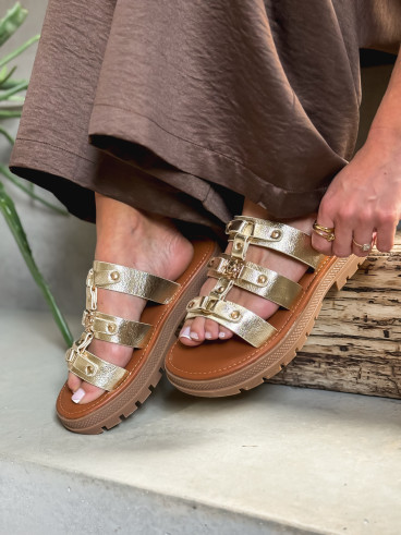 Sandales Soléa - Doré