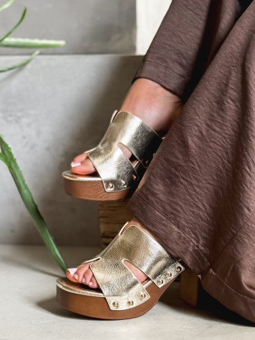 Sandales Monaco - Doré