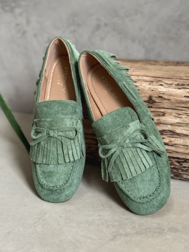 Mocassins Jamila - Vert menthe