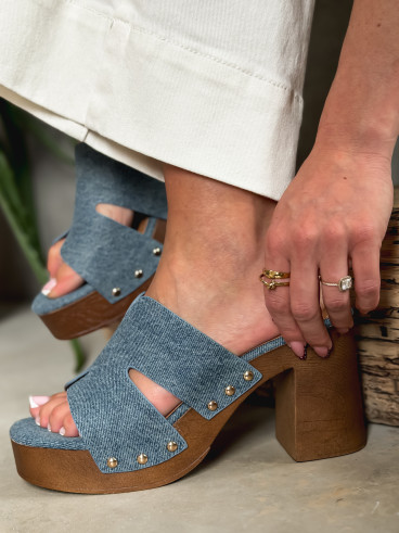 Sandales Monaco - Jeans