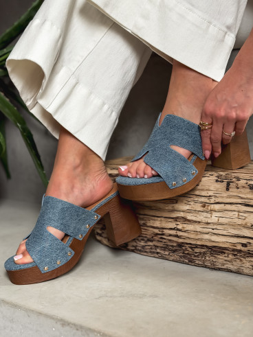 Sandales Monaco - Jeans