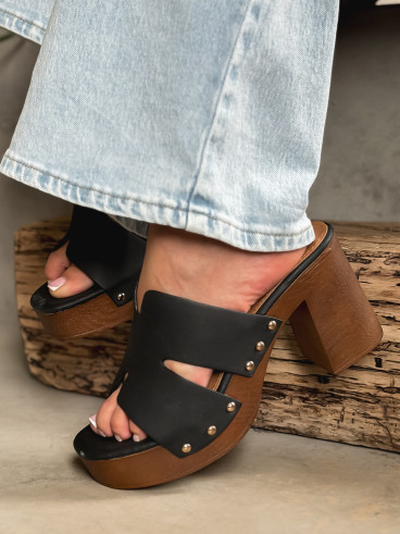 Sandales Monaco - Noir