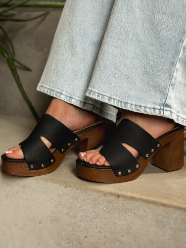 Sandales Monaco - Noir