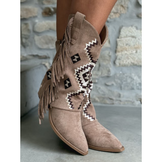 Santiags Bellina - Taupe