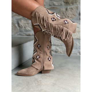 Santiags Bellina - Taupe