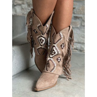 Santiags Bellina - Taupe