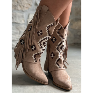 Santiags Bellina - Taupe