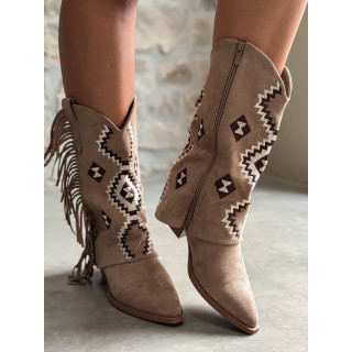 Santiags Bellina - Taupe