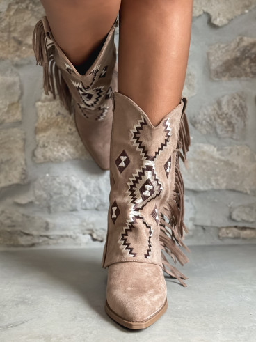 Santiags Bellina - Taupe