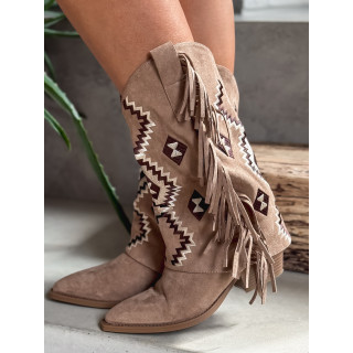 Santiags Bellina - Taupe