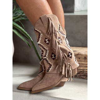 Santiags Bellina - Taupe