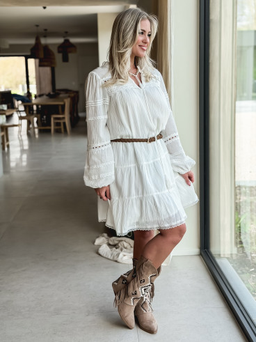 Robe Lyora - Blanc