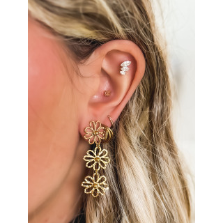 Boucles d'oreilles Délina - Doré