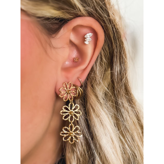 Boucles d'oreilles Délina - Doré