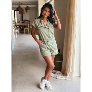 Combinaison short Rizlaine - Kaki