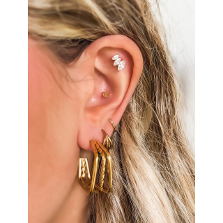 Boucles d'oreilles Orly - Doré