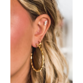 Boucles d'oreilles Djamila - Doré