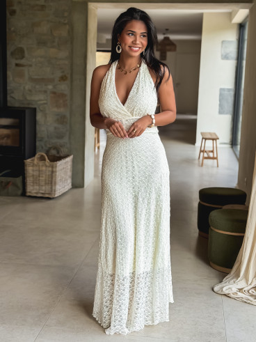 Robe Noélie - Crème