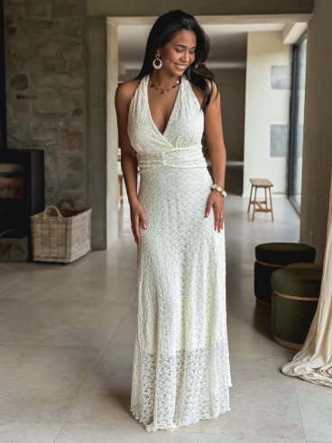 Robe Noélie - Crème