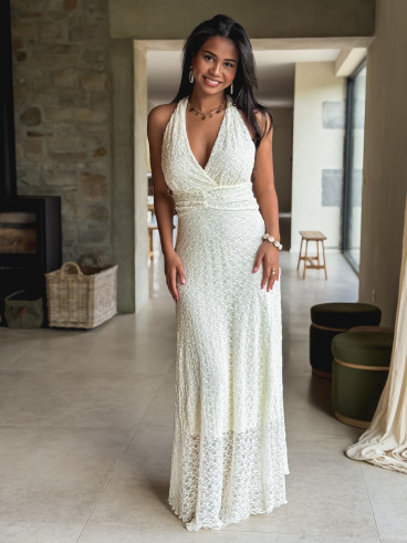 Robe Noélie - Crème