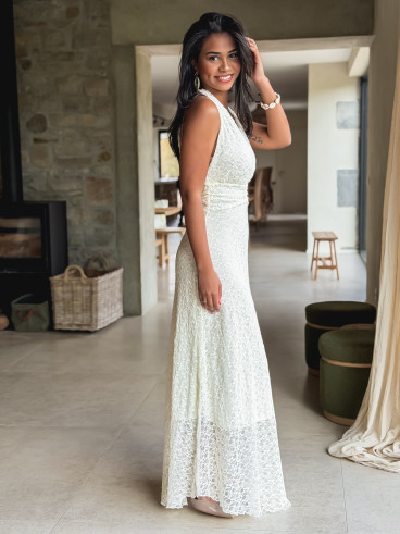 Robe Noélie - Crème