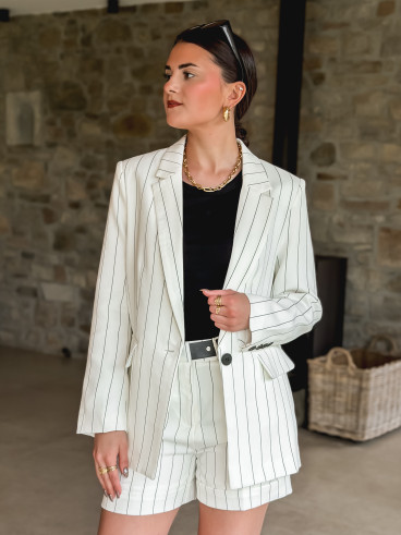 Blazer Geneva - Blanc