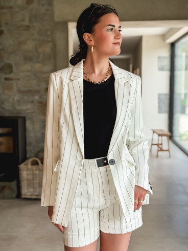 Blazer Geneva - Blanc