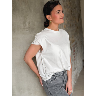 T-shirt Tania - Blanc