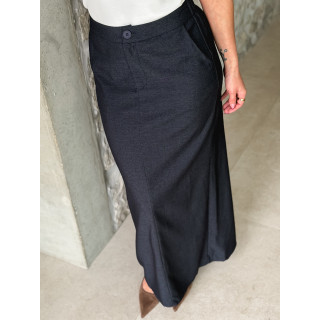 Jupe longue Léane - Bleu marine