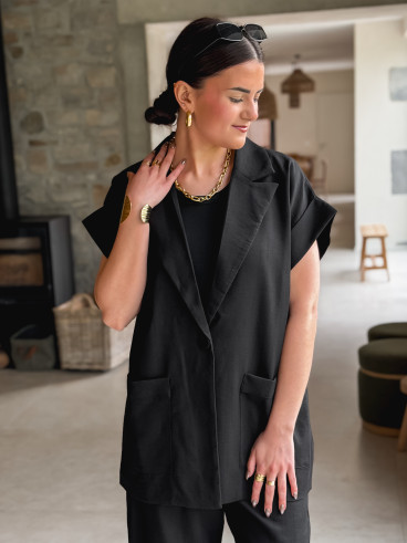 Blazer Elaïsa - Noir