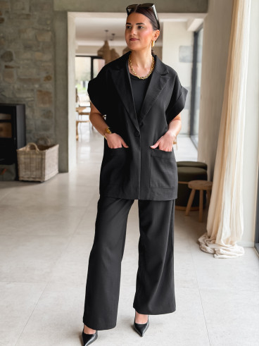Blazer Elaïsa - Noir