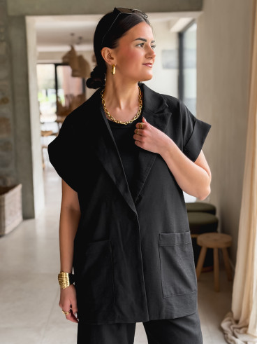 Blazer Elaïsa - Noir
