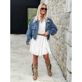 Veste en jeans Lorena - Bleu