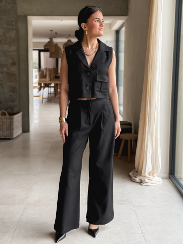 Pantalon Elaïsa - Noir